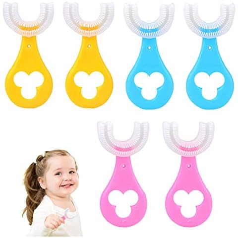 VIKSAUN Cepillo de Dientes en Forma de U para Niños Cover