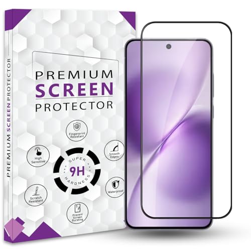 Image of Premium Tempered Glass Screen Protector Guard For Vivo X200T 5G (6.67 Inch, Pack of 1) | Edge to Edge Coverage With Easy to installation kit