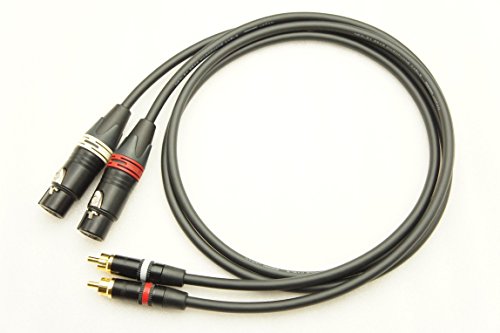 MOGAMI 2549 XLR(メス)→RCA 2本ペアケーブル 2m Amazon | MOGAMI 2549 XLR(メス)→RCA 2本ペアケーブル (1.5m