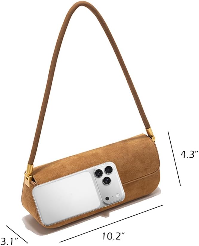 Women Shoulder Bag Underarm Purses For Women Square Shape Trendy Handbag