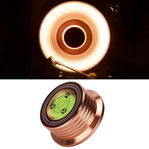 Poids de Disque en Métal, Stabilisateur de Disque de Platine, Stabilisateur de Disque en Aluminium, avec Niveau à Bulle, pour éliminer les Vibrations, pour Lecteurs de Disques Vinyles LP(Or rose) - Les Beatles, Paul McCartney, John Lennon, RIngo Starr, George Harrison Poids de Disque en Métal, Stabilisateur de Disque de Platine, Stabilisateur de Disque en Aluminium, avec Niveau à Bulle, pour éliminer les Vibrations, pour Lecteurs de Disques Vinyles LP(Or rose) – Image 6