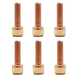 Fullbond Bicycle Handlebar Screws Handlebar Screws Wear-Resistant Stainless Steel Stem Bolts Screw A
