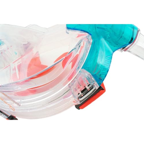 SEAC Libera, Máscara de Snorkel Facial Completa, Silicona hipoalergénica, Liberación Rápida, Certificada EN136:2000, 4 Tallas miniatura 5