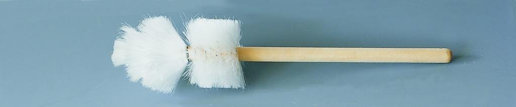White Nylon Beaker & Jar brush 16"