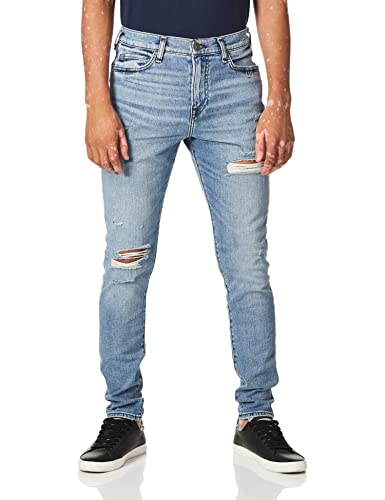 True Religion Herren Mick Slim Tapered Jeans, Pony Express, 29W Regulär
