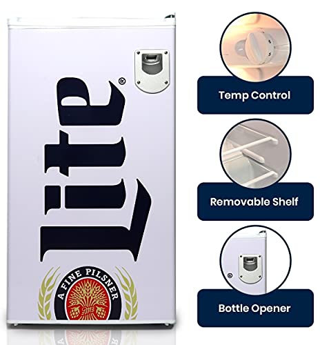 Koolatron ML90 AZ Miller Lite Mini Fridge For Office Small Refrigerator 3.2 Cu Ft Compact Fridge thumb #3