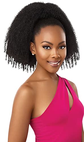 Outre Wrap Ponytail Pretty Quick Springy Afro (1B)