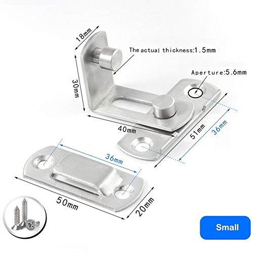 Serrure de porte portable à angle droit 90 degrés pour sécurité maison - 3