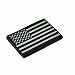 3" x 2" American Flag PVC Patch with Velcro - S.W.A.T. - USA Flag Patch United States of America Military Uniform Tactical Jacket Milsim Hats - Soft Rubber Emblem - Hook & Loop - SWAT