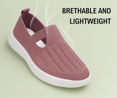 Image of Kraasa Lightweight Ballet Flats Bellies for Women, Walking Flat Shoes for Woman, Elastic Fit and Comfort, Ballerina for Ladies and Girls