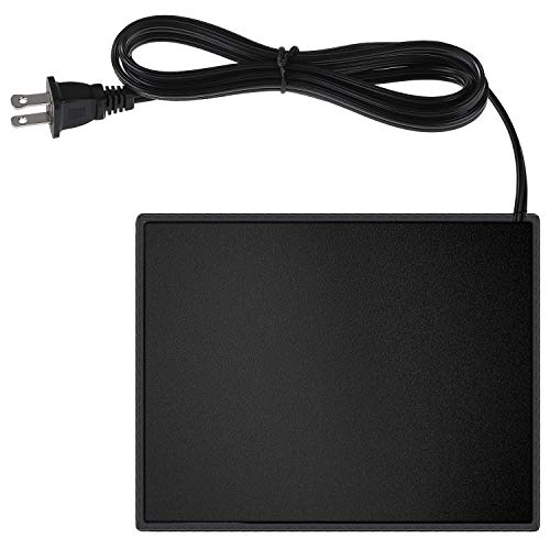 Zacro Reptile Heat Pad - Under Tank Heater For 10-20Gal Tank, Terrarium Heat Mat For Turtle/Snake/Lizard/Frog/Spider/Plant Box,6 X 8In #TOP4