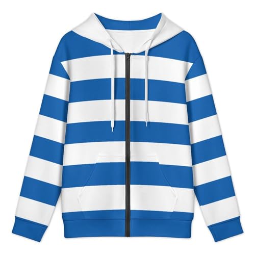 St Lucia Flag Double-Layer Hoodie Large-Size Loose-Fit Sweatshirt3