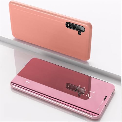 Étui rabat miroir Samsung Note 10 Plus évite les rayures coque cuir protection intégrale S20