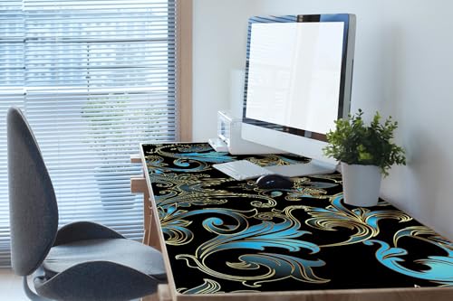 Couverture de bureau 120x60 imperméable en vinyle PVC protecteur - 2