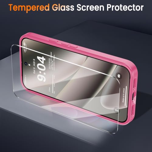 Image of WRJ Magnetic for Pixel 11 /11 Pro Case+Screen Protector, Hot Pink