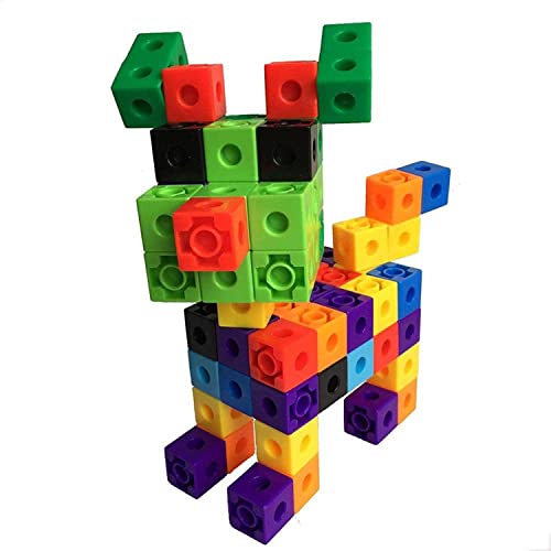 Image of Gambit Bulid Structures Interlocking Play Mat Building Cube Blocks Set (120 pieces) Smart Activity Fun and Learning Train Blocks for Kids - Multi-Color