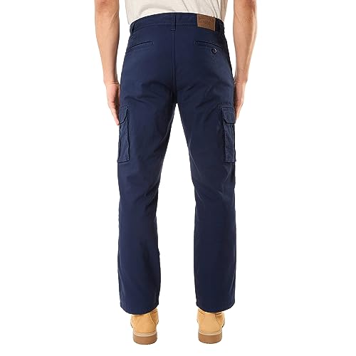 Smith's Workwear Big Men's Stretch Fleece-Lined Canvas Cargo Pant3