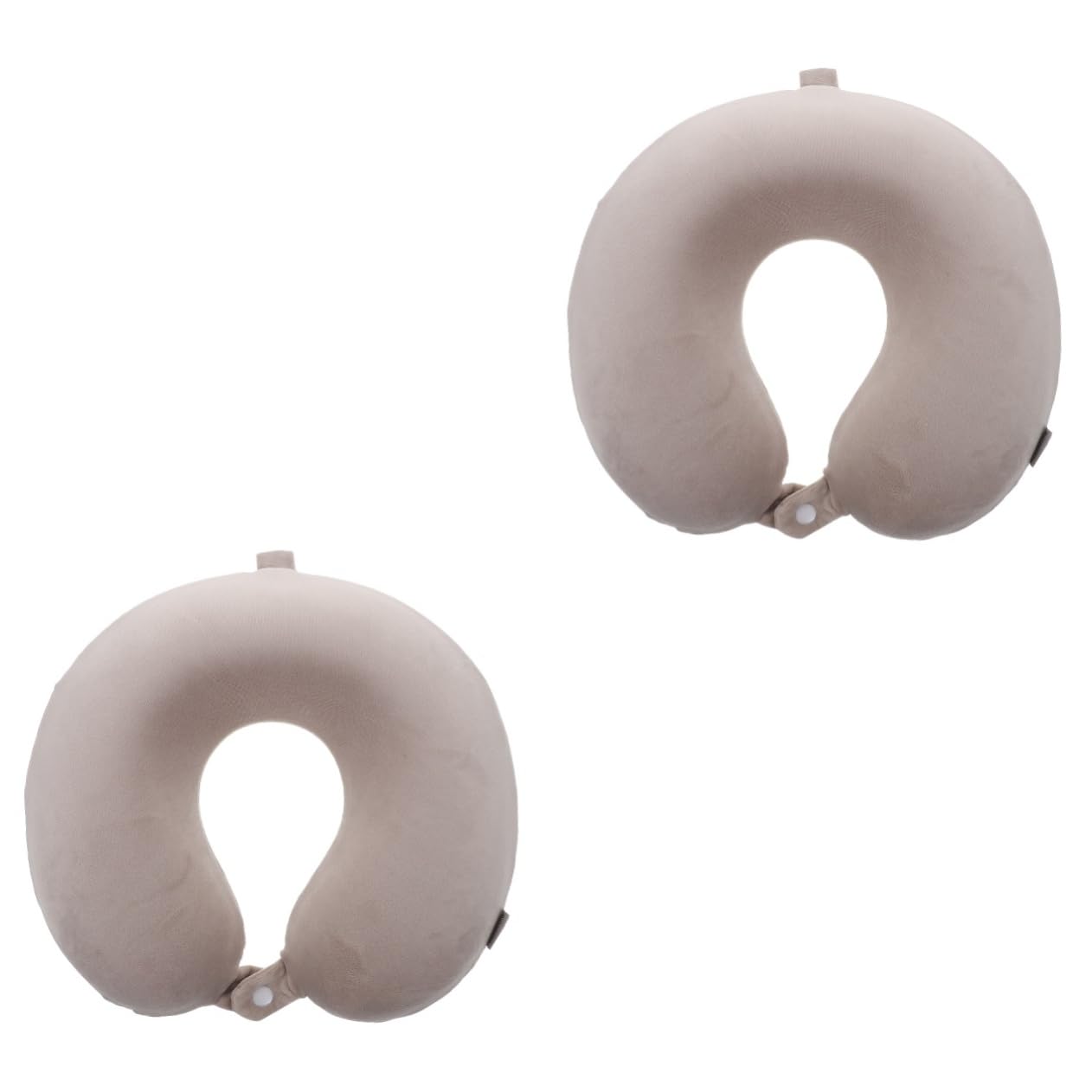 Alipis 2piezas Almohada De Viaje U-Shaped Memoria Cojín Cervical Ligero y Ergonómico para Dormir Aviones y Viajes Funda Transpirable y Lavable