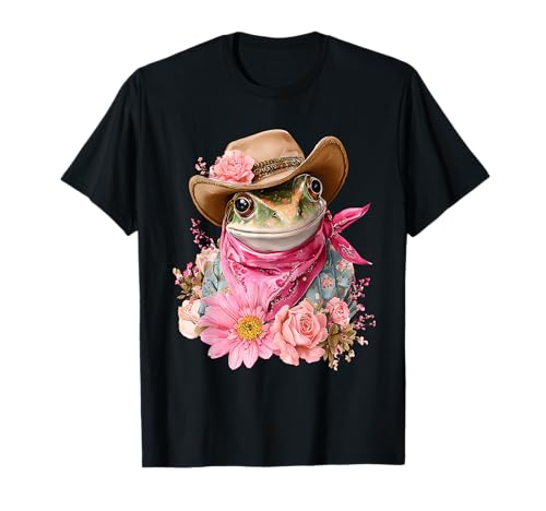 Country Cowboy Frog ビンテージ ヒキガエル ロデオ カウガール ウェスタン テキサス Tシャツ