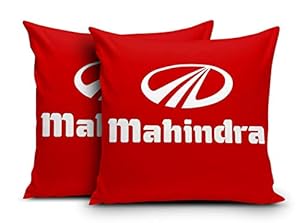 DreamVio Super Imported Micro & Velvet Car Cushions/Pillows for Your Car (12x12 Inches) Set of 2 Style 46