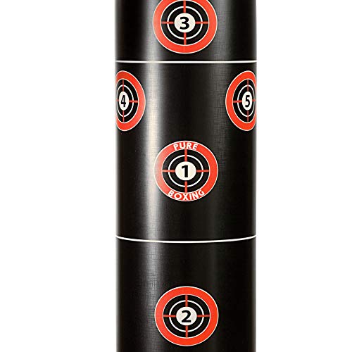 Pure Boxing MMA Target Bag Inflatable Punching Bag, black (8911TB)