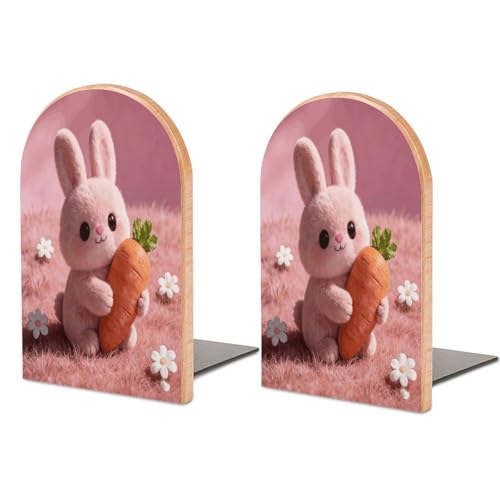 Soporte moderno para libros en madera con acabado decorativo premium 2