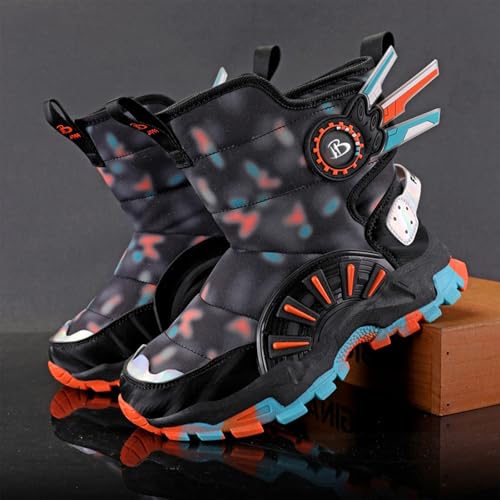 Platform Snow Boots For Girl Insulated Cold Weather Boots Boy Warm Boots With Plush Lined Snow Shoes For Kids Girl3