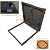 Commercial Roof Access Hatch 20" 22" 24" 30" 32" 34" 36" 38" 40" Length Roof Hatch Rooftop Hatch Cover Plate Attic Basement Exit Covers Roof Hatch Door Skylight For Wellheads Cellar Manhole(Black,32"x