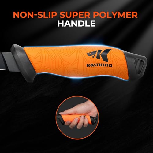 image for KastKing Speed Demon Pro Fillet Knife - Razor Sharp G4116 German Stain