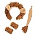 Funny Party Hats Lion Ears and Tail Set - Lion Costume - Ears Headband - Animal Headbands with Ears