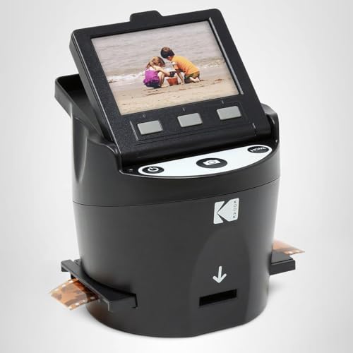 Kodak SCANZA Digital Film & Slide Scanner – Converts 35mm,