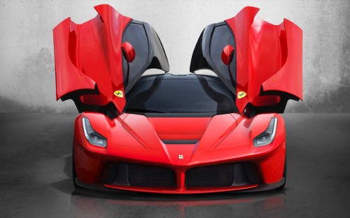 2013 Ferrari Laferrari 8X10 Photo Poster Banner