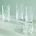RCR Brillante Hi-Ball Tumblers, 370 ml, Set of 6, Glass