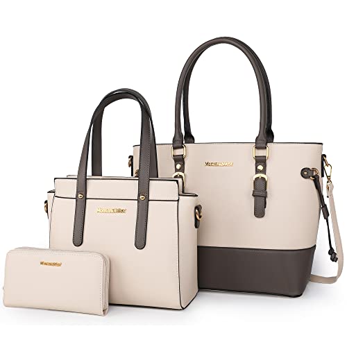 Image of Montana West 3PCS Purses for Women Tote Bag and Wallet Set Shoulder Satchel Handbags