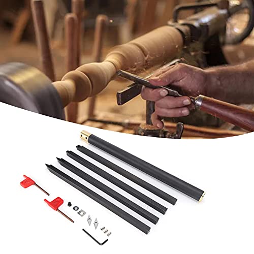 Outils de tournage du bois en acier forgé avec accessoires - 3