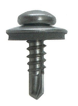 Amazon | 吉成産業 SUS410 なべ ドリルビス 座金 パッキン付き 全ねじ