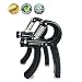 SEAAN 2 Pack Hand Grip Strengthener - Adjustable and Portable Resistance 22-88 Lbs and Hand Exerciser Non-slip Hand Gripper to build hand and forearm strength back for Trainer Exerciser Athletes