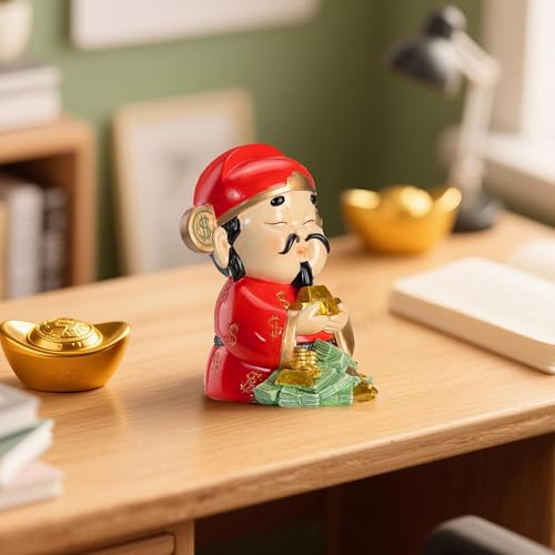 Estatua Feng Shui Dios de la Riqueza 2026 miniatura 6