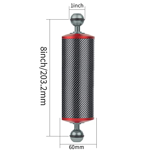 Bras flottant 60mm en carbone pour alléger votre reflex sous l'eau - 2