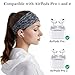 Vsagier 4 Pairs Replacement Ear Tips for AirPods Pro and AirPods Pro 2 with Noise Reduction Hole, Non-Slip Soft Silicone Ear Tips for AirPods Pro and Fit in The Charging Case(XS/S/M/L)