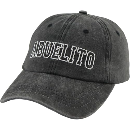 Image of Funny Dad Hats for Men, Adjustable Cotton Papa Embroidered Baseball Cap