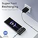 [2-Pack]Portable Charger for iPhone 17/16/15 Series,Upgraded 5200mAh PD USB C Power Bank Built-in USB-C Connector, Battery Pack Compatible with iPhone 17/17 Pro/17 Pro Max/16/15 Series,Samsung,Android