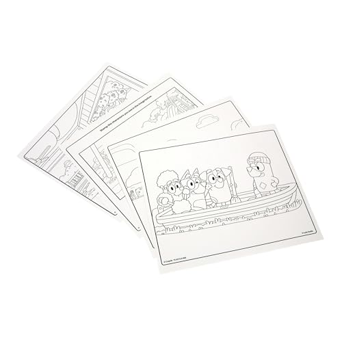 Crayola Magic Light Up Bluey Stamper Art Set, Mess Free Coloring & Stamping - image 5