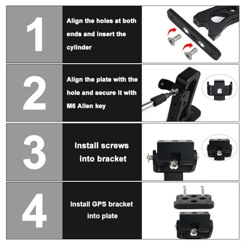 Image of GPS Mount GPS Bracket Compatible with Slingshot GT LE /S /SL /SLR /SLR LE (Style 1)