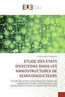 Etude Des Etats D'Excitons Dans Les Nanostructures de Semiconducteurs 6131577994 Book Cover