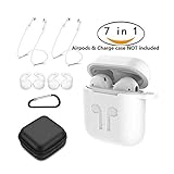 Mayor comodidad y funcionalidad: ¡No más AirPods cayendo! Nuestros ganchos para orejas mantienen sus AirPods cómodamente anclados en su oído interno con un agarre suave. Nuestros auriculares aumentan el aislamiento del sonido y agregan comodidad durante la escucha a largo plazo. Ambos aumentan la estabilidad al hacer ejercicio o realizar cualquier otra actividad que disfrute.