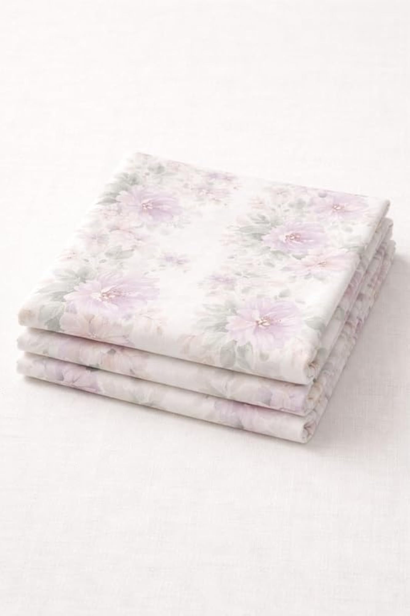 Lavender Bloom Floral Print Table Runner for Center Table