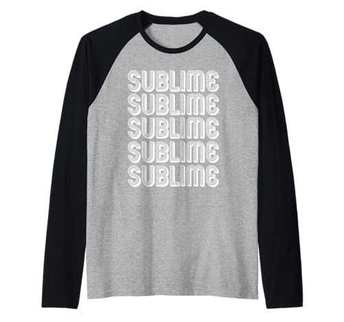 Sublime Camiseta Manga Raglan