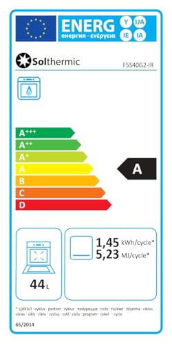 Miniatura 5 de Solthermic Ancho 50 Cm F5s40g2r Cocina Gas Roja 4 Fuegos Con Encendido Automatico Gas Butano Y Gas Ciudad Alta Gama