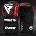 RDX IMMAF Approved Sparring Grappling Gloves, Professional Grade Hybrid Design for Competition Level and Training, Ventilated Open Palm, Adjustable Wrist Straps, Martial Arts Muay Thai, Men Women
